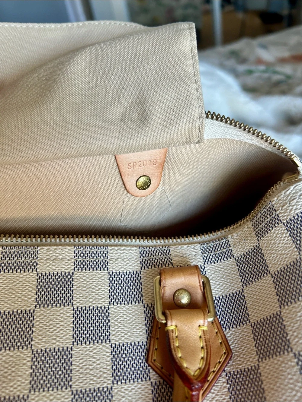 Louis Vuitton Damier Azur Canvas Speedy 30